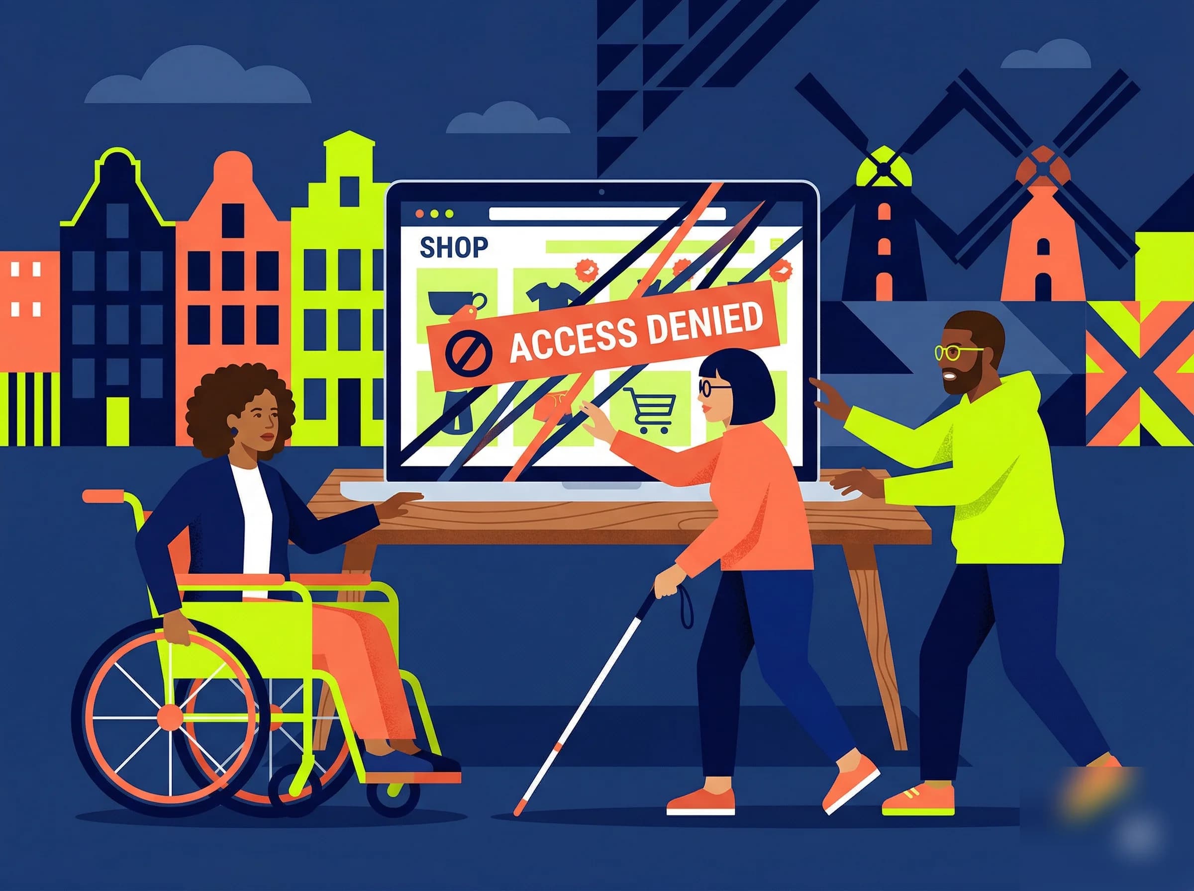 Meerderheid Nederlandse webshops niet toegankelijk: wat is er aan de hand?